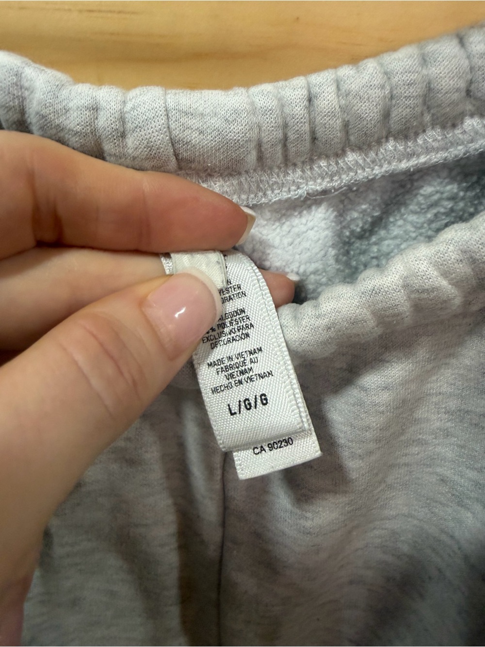 SKIMS - Women’s Classic Jogger - Light Heather Gray - Large - Picture 8 of 8